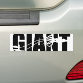 Giant Squid Bumpersticker (Op auto)