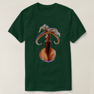 Giant Squid Fringed T-shirt