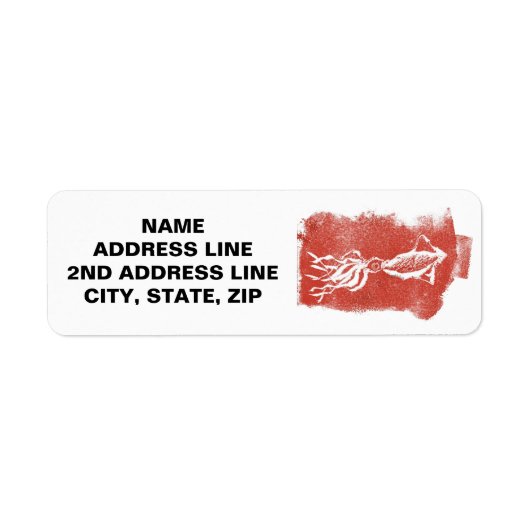 Giant Squid heeft een vereerde plaats in de Sci-Fi Etiket (Voorkant)