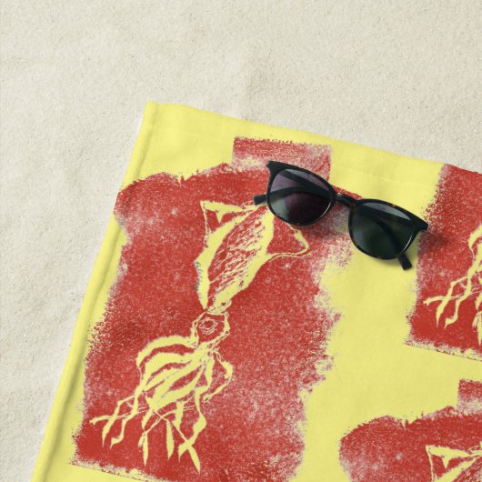 Giant Squid heeft een vereerde plaats in de Sci-Fi Strandlaken (In situ)