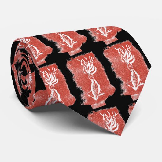 Giant Squid heeft een vereerde plaats in de Sci-Fi Stropdas (Opgerold)