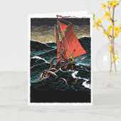 Giant Squid Kaart (Gele Bloem)