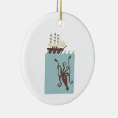 Giant Squid Keramisch Ornament (Rechts)