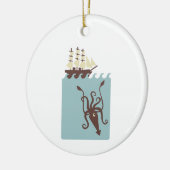 Giant Squid Keramisch Ornament (Links)