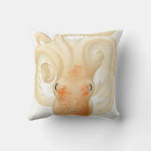 Giant Squid/Octopus Tentacles 20-inch Pillow Oranj Kussen (Achterkant)