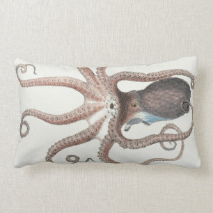 Giant Squid/Octopus/Undersea/Oceanic 20" Pillow Kussen