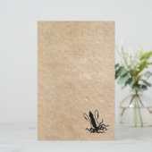 Giant Squid op oud perkament Briefpapier (Staand voorkant)