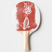"Giant Squid" Ping Pong Paddle Tafeltennisbatje (Voorkant)