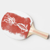 "Giant Squid" Ping Pong Paddle Tafeltennisbatje (Zijkant)