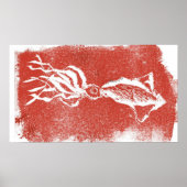 Giant Squid Poster (Voorkant)