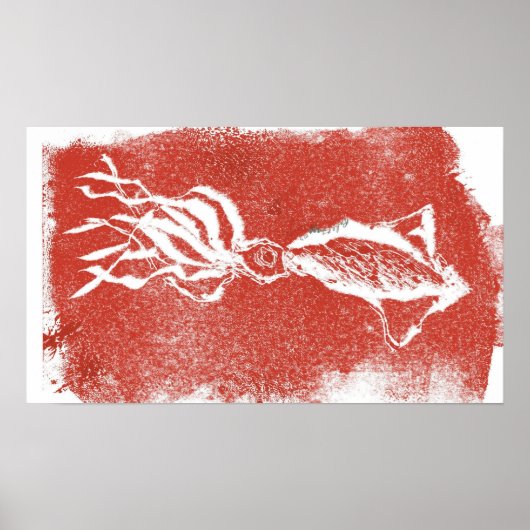 Giant Squid Poster (Voorkant)