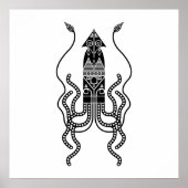 Giant Squid Poster (Voorkant)