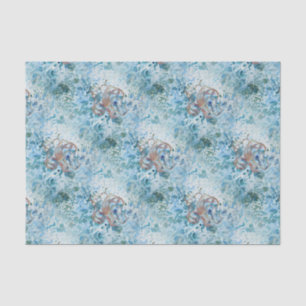 Giant Squid Zee Octopus Painting Tissue Paper Tissuepapier