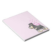 Giant/Standard/Miniature Schnauzer Love Notitieblok (Schuin)