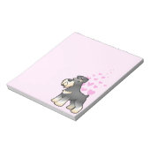 Giant/Standard/Miniature Schnauzer Love Notitieblok (Linkerzijde)