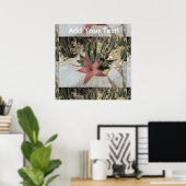 Giant Starfish Cactus Poster (Thuiskantoor)