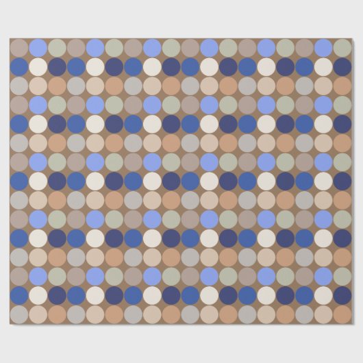 Giant Stippen uit de middeleeuwen, Taupe, Beige en Cadeaupapier (Vlak)