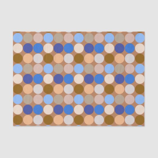 Giant Stippen uit de middeleeuwen, Taupe Tan, Beig Tissuepapier (Voorkant)