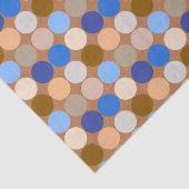 Giant Stippen uit de middeleeuwen, Taupe Tan, Beig Tissuepapier (Detail)