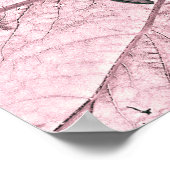 Giant Sunflower  Blush Pink Art Poster (Hoek)