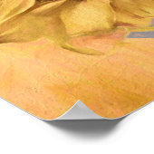 Giant Sunflower Country Yellow Grey Decoupage Art Poster (Hoek)