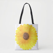 Giant Sunflower Grocery Bag Tote Bag (Voorkant)