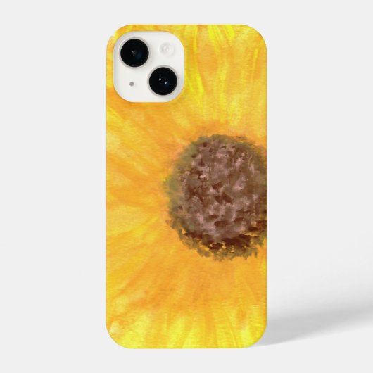Giant Sunflower iPhone Case iPhone Hoesje (Achterkant)