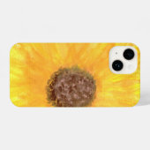 Giant Sunflower iPhone Case iPhone Hoesje (Achterkant horizontaal)