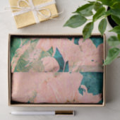 Giant Sunflower Roze Green Art-ontkoppeling Tissuepapier (Geschenk)