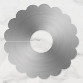 Giant Sunflower Wijnglaslabel (Achterkant)