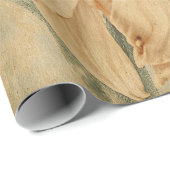 Giant Sunflower Yellow Decoupage Old  Art Cadeaupapier (Rol Hoek)