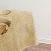 Giant Sunflower Yellow Old  Art Tafelkleed (Voorbeeld)