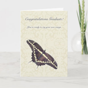 Giant Swallowtail Afstuderen creditcard Kaart