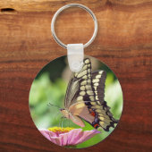 Giant Swallowtail Butterfly Sleutelhanger (Voorkant)