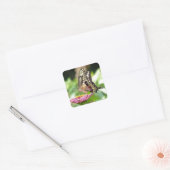 Giant Swallowtail Butterfly Vierkante Sticker (Envelop)