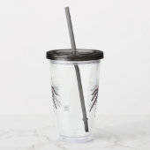 Giant Tarantula Creepy Pen en inkttekening Acryl Drinkbeker (Links)