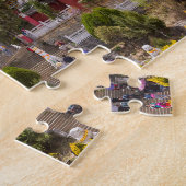 Giant tibetan gebed wiel Shangri-la-Yunnan Legpuzzel (Zijkant)