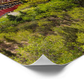 Giant tibetan gebed wiel Shangri-la-Yunnan Poster (Hoek)