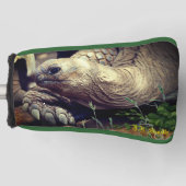 Giant Tortoise Animal Turtle Trendy Golfheadcover (Voorkant)