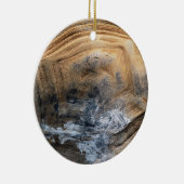 GIANT TORTOISE SHELL KERAMISCH ORNAMENT (Rechts)