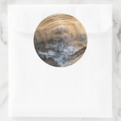 GIANT TORTOISE SHELL RONDE STICKER (Tas)