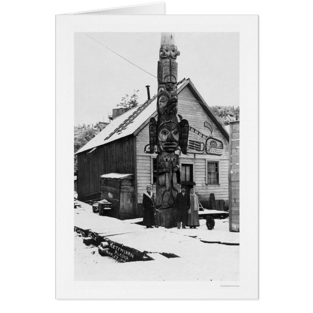 Giant Totem Ketchikan 1913 (Voorkant)