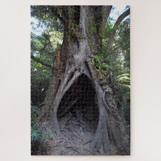 Giant Tree & Meditation Cave/Ancient Forest Legpuzzel (Verticaal)