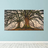 Giant Trees Canvas afdrukken (Insitu (Houten vloer))