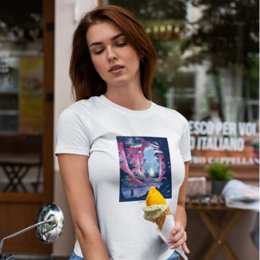 Giant Trees Fantasy Landscape T-shirt