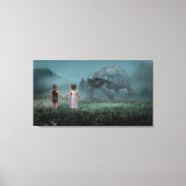 Giant Turtle Canvas Afdruk (Voorkant)