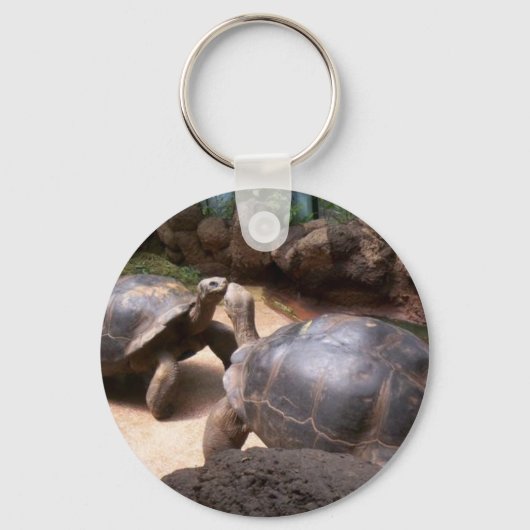 Giant Turtle Kiss Sleutelhanger (Voorkant)