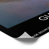 Giant Twisters in de lagune Nebula Poster (Hoek)