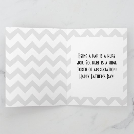 Giant Vaderdag Grote Baan Custom Grote Kaart (Binnen)