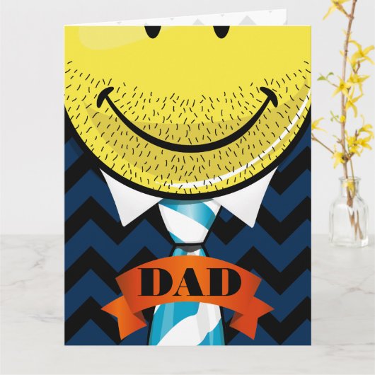 Giant Vaderdag Grote Baan Custom Grote Kaart (Gele Bloem)